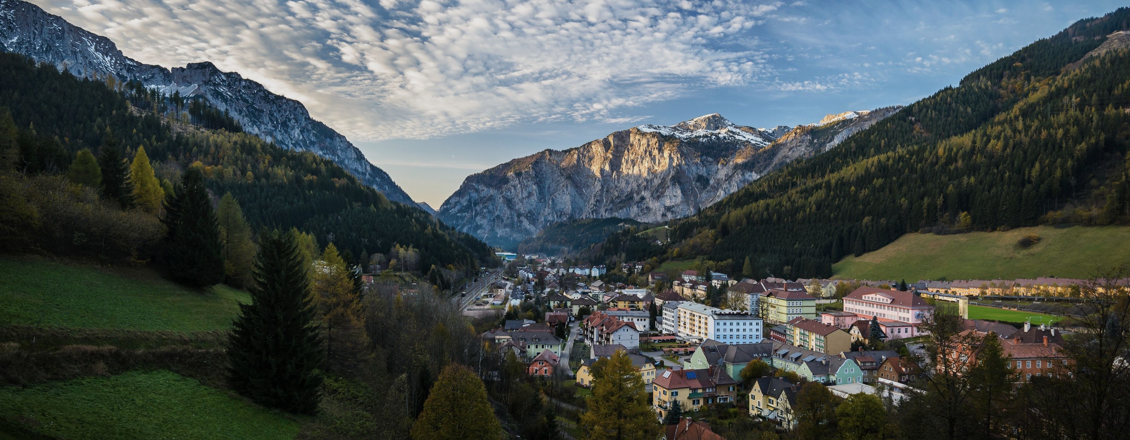 Dorf in der Steiermark